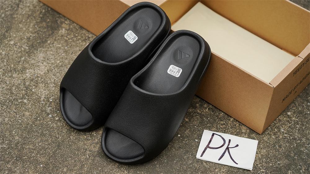 PK GOD adidas Yeezy Slide Onyx RETAIL MATERIALS READY TO SHIP